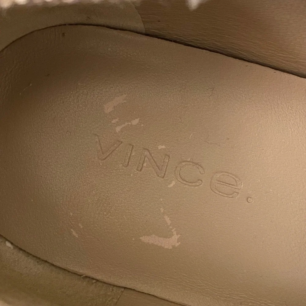 Vince Zeta Platform Tweed Linen Loafers